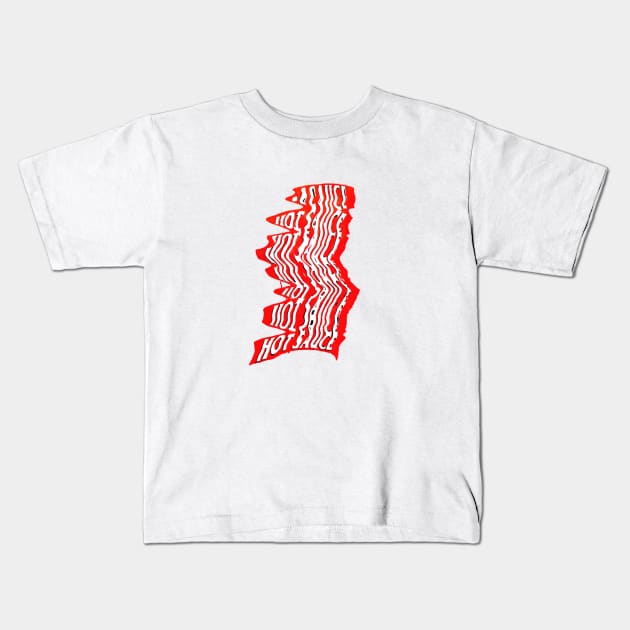 Hot Sauce Kids T-Shirt by Dan Bina 